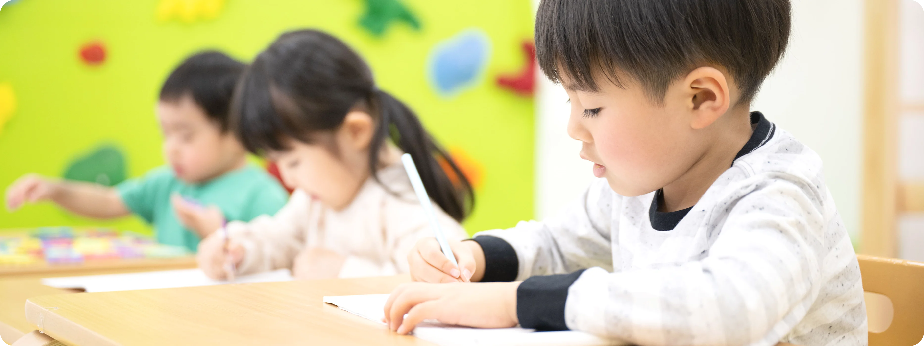 子どもたちの学習風景